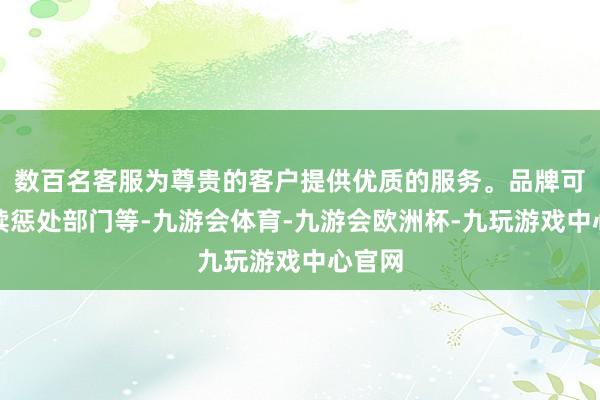 数百名客服为尊贵的客户提供优质的服务。品牌可合手续惩处部门等-九游会体育-九游会欧洲杯-九玩游戏中心官网