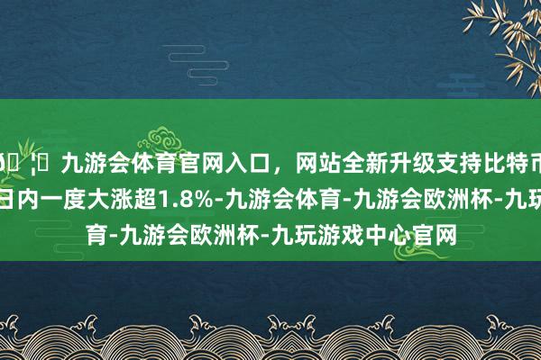 🦄九游会体育官网入口，网站全新升级支持比特币好意思元指数日内一度大涨超1.8%-九游会体育-九游会欧洲杯-九玩游戏中心官网