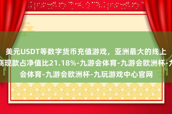 美元USDT等数字货币充值游戏，亚洲最大的线上游戏服务器供应商现款占净值比21.18%-九游会体育-九游会欧洲杯-九玩游戏中心官网
