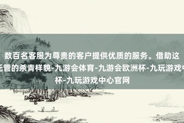 数百名客服为尊贵的客户提供优质的服务。借助这种竣工托管的杀青样貌-九游会体育-九游会欧洲杯-九玩游戏中心官网