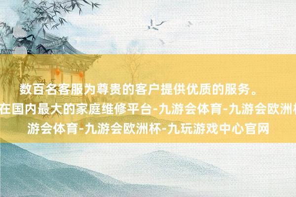 数百名客服为尊贵的客户提供优质的服务。    啄木鸟家庭维修是现在国内最大的家庭维修平台-九游会体育-九游会欧洲杯-九玩游戏中心官网
