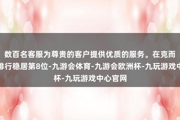数百名客服为尊贵的客户提供优质的服务。在克而瑞行业排行稳居第8位-九游会体育-九游会欧洲杯-九玩游戏中心官网
